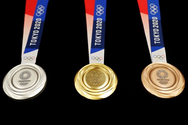 Organisers unveil Tokyo 2020 medals a year before Games