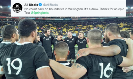 Draw Again New Zealand Take Witty Dig at Cricket World Cup After Rugby Final